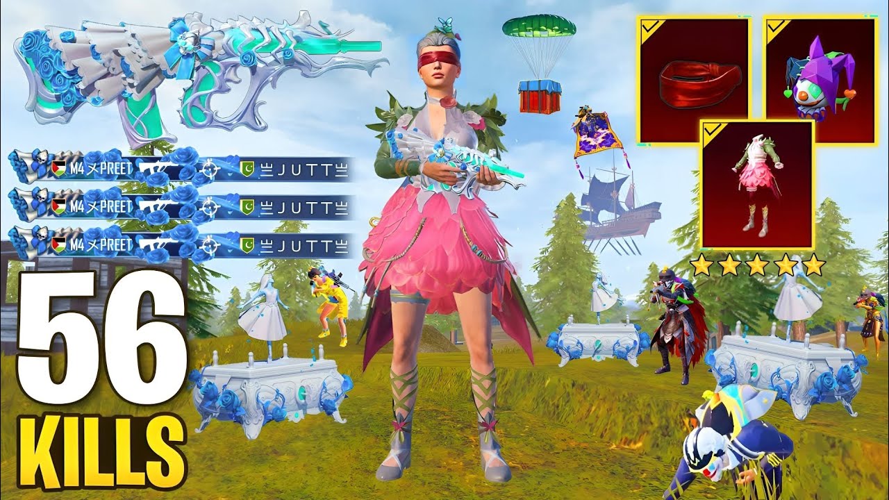 56 KILLS!🔥IN 3 MATCHES FASTEST LIVIK GAMEPLAY with FOREST ELF SET😍SAMSUNG,A7,A8,J3,J4,J5,J6,J7,A3,A4