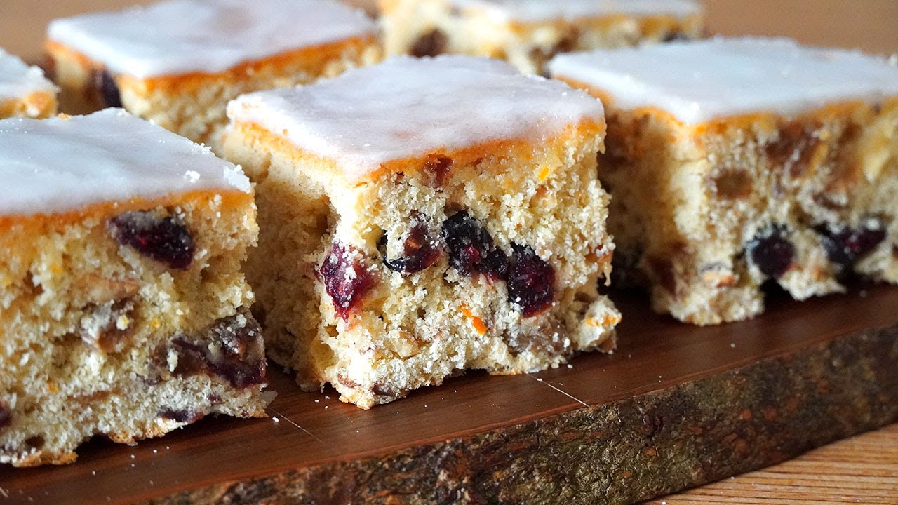 STOLLEN KUCHEN - PAN DULCE ALEMÁN MUY FÁCIL ¡MEZCLAR, VERTER Y LISTO! DULCES DE NAVIDAD