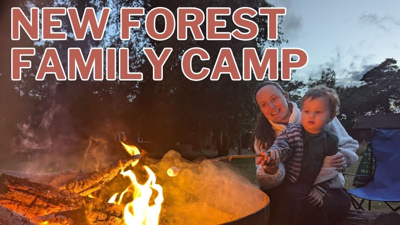 Family Camping Fun in the New Forest - Avon Tyrrell