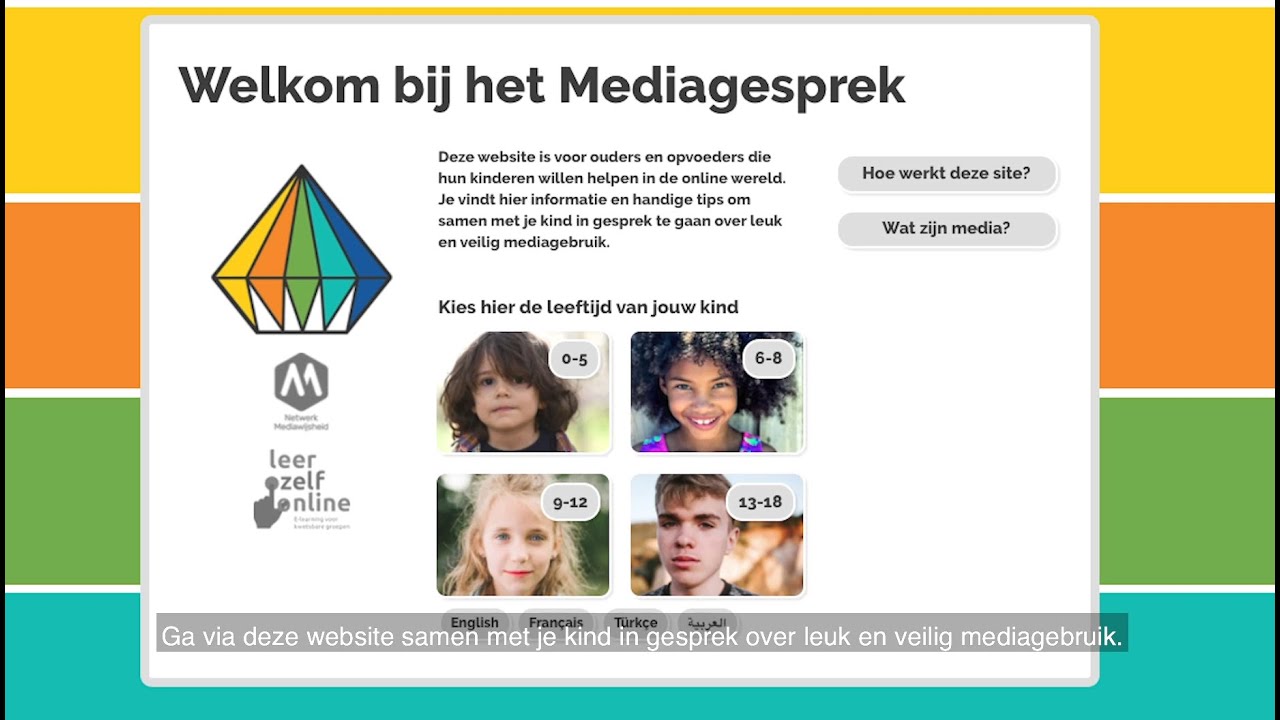 Mediagesprek.nl: laagdrempeliger met kinderen in gesprek over media