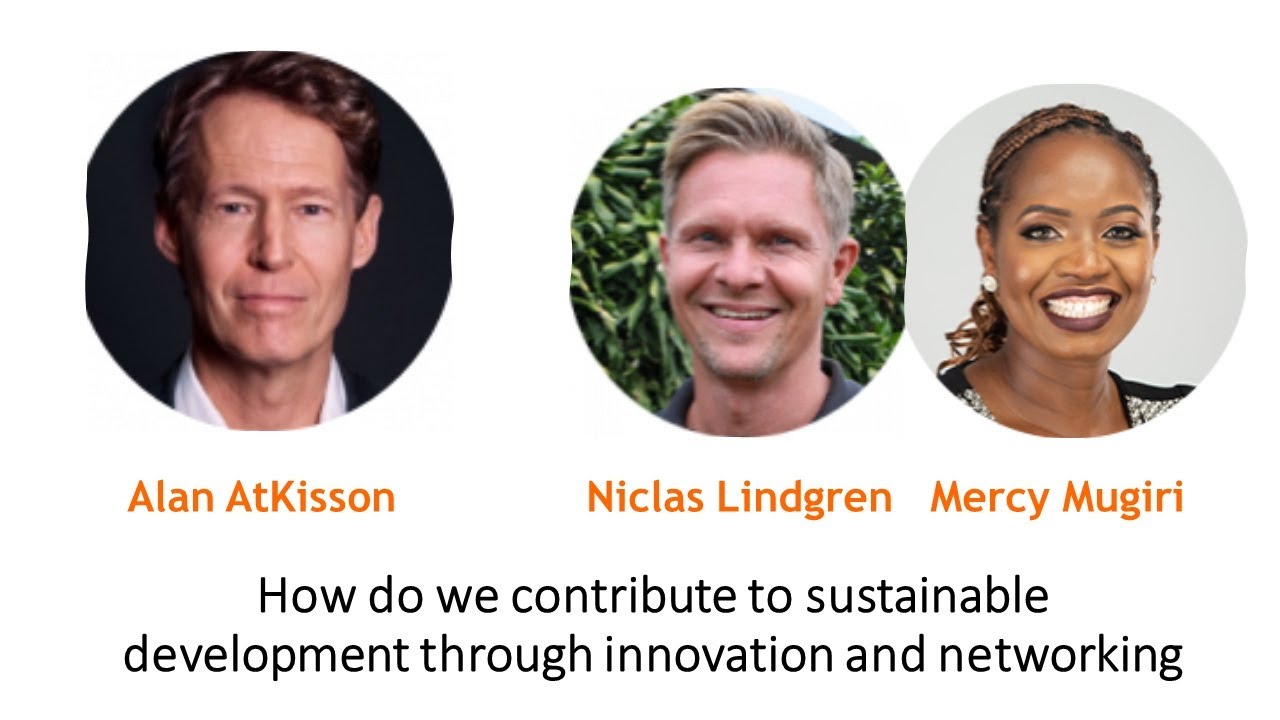 “How do we contribute to sustainable development through innovation and networking”