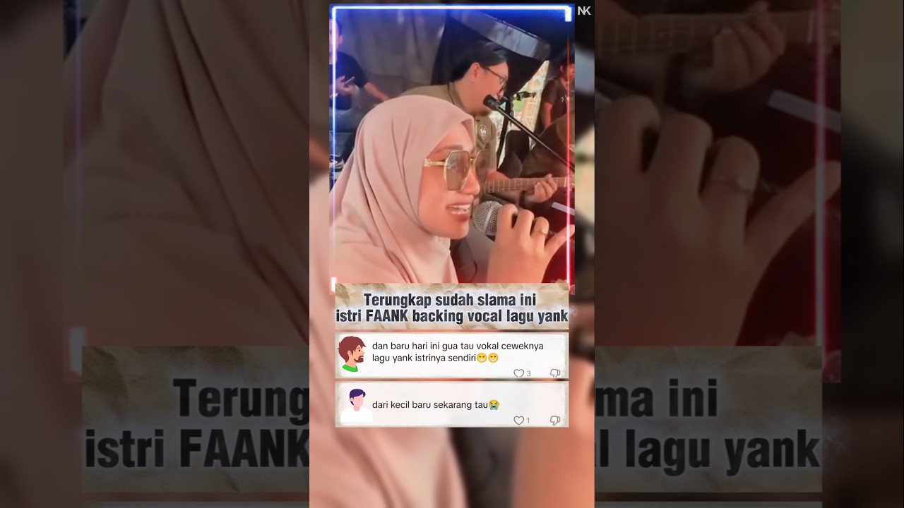 Baru Tahu! Istri Faank Ternyata Jadi Backing Vocal di Lagu &lsquo;Yank&rsquo; 😱 #shorts