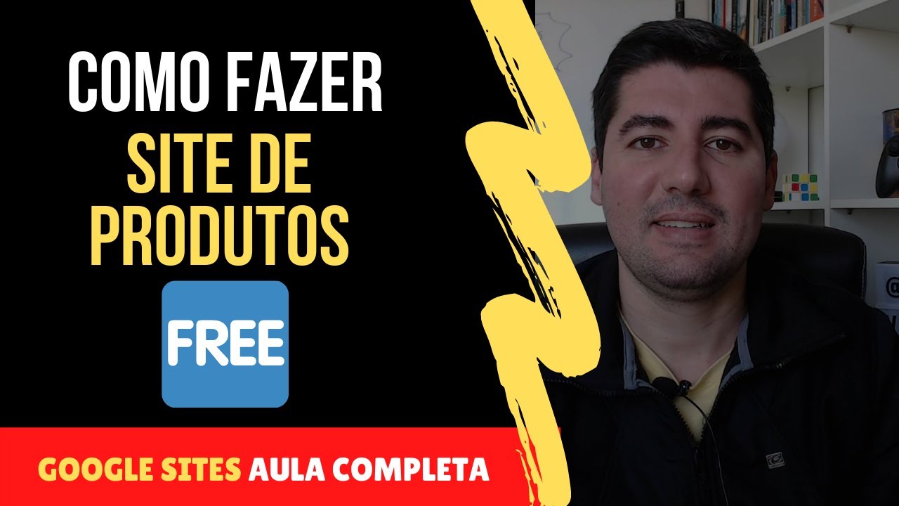 Como Criar um Site de Produtos com Google Sites (AULA COMPLETA)
