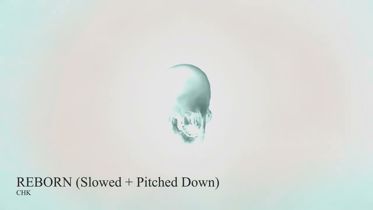 CHK - REBORN (Slowed + Pitched Down) [Music Vizualizer]