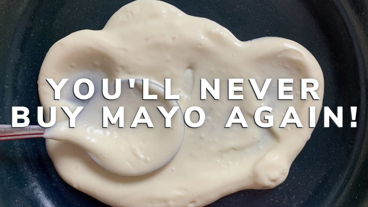 How To Make One Minute Mayonnaise | Easiest Homemade Mayo
