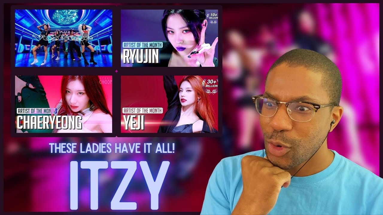 ITZY | 'Voltage' MV + Artist Of The Month 'Chaeryeong', 'Ryujin', 'Yeji' REACTION | AMAZING!
