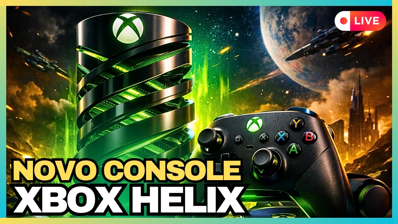 NOVO CONSOLE XBOX HELIX, JOGOS DE PLAYSTATION FORA DO PC | Episódio 05