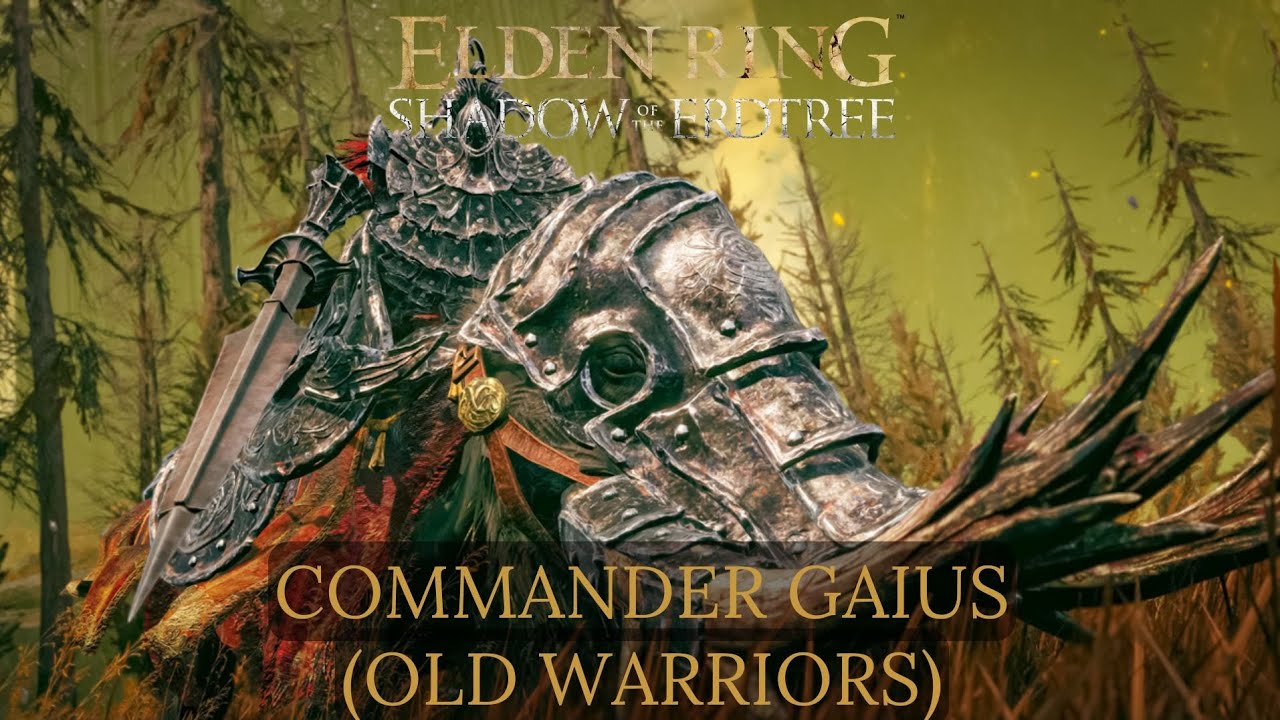 Commander Gaius (Old Warriors OST) - Elden Ring Shadow Of The Erdtree OST