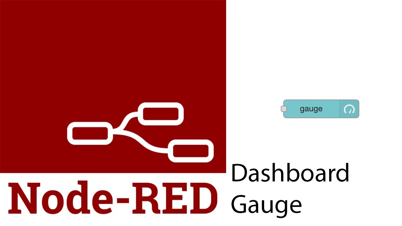 Node-Red: Dashboard Gauge