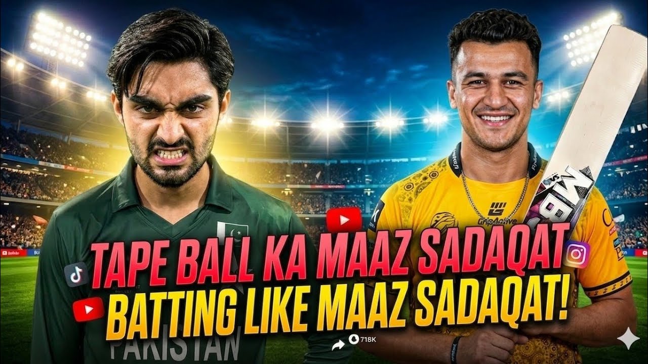 Maaz Sadaqat: 9 Runs in 1 Over? NO PROBLEM! ✅