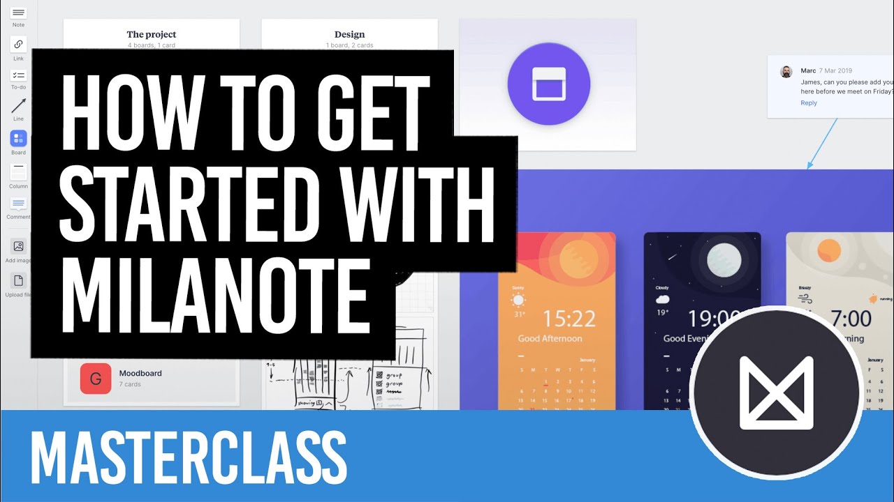 How to get started with Milanote  [MASTERCLASS]