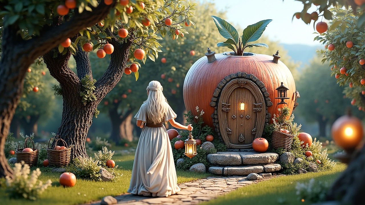 The Enchanted Apple Cottage | Cozy Spring Ambience