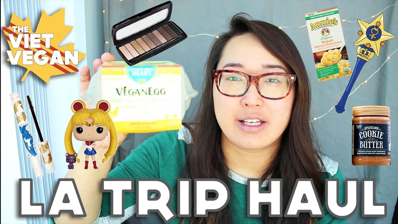 VEGAN LA TRIP HAUL! (Makeup, clothes, nerdy things, and food!)