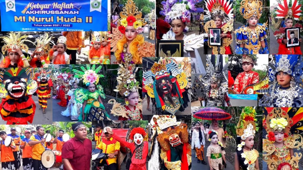 KARNAVAL MI NURUL HUDA 2 GEBYAR HAFLAH AKHIRUSANAH || DUSUN SUMBERAN - DESA MACANPUTIH - KABAT