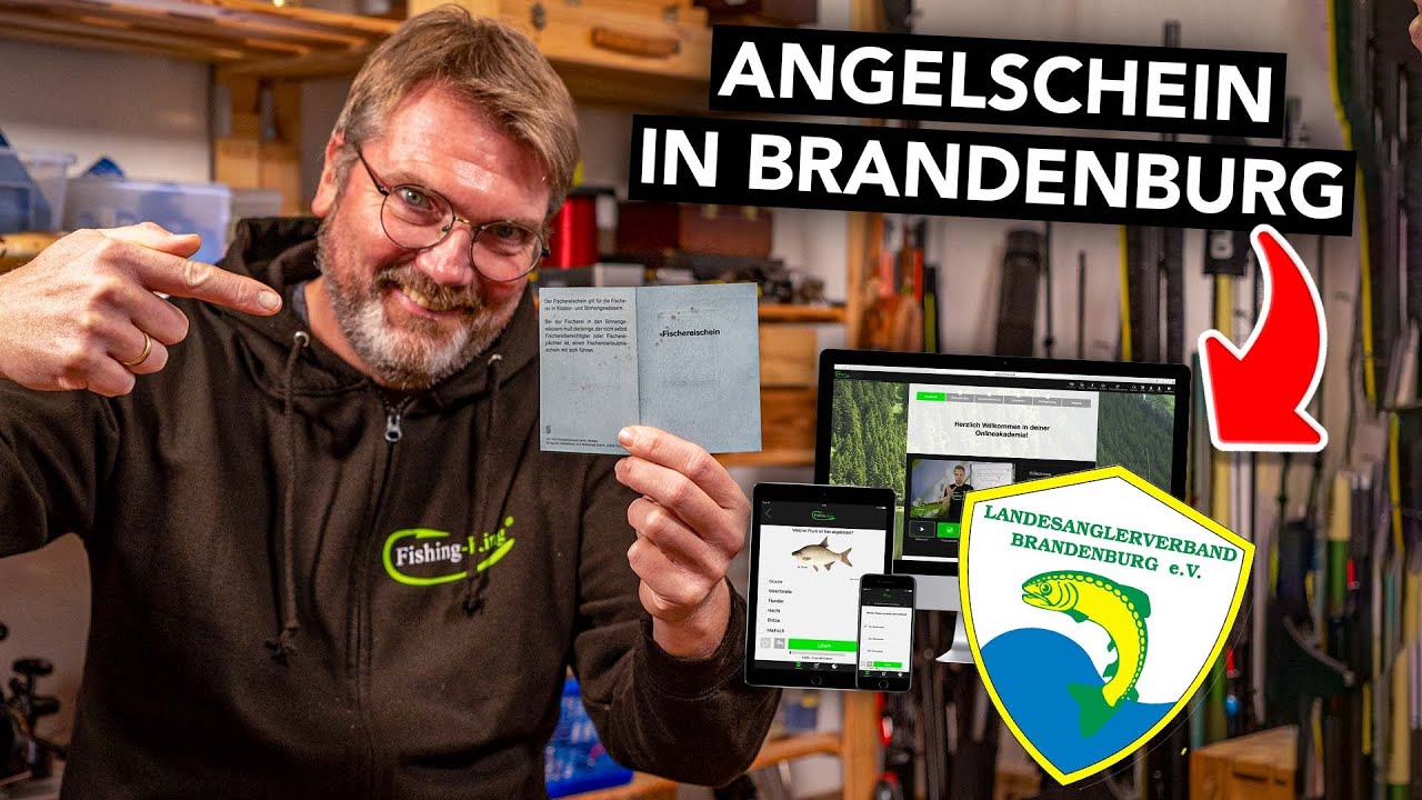 Angelschein in Brandenburg online machen 💻 (die 3 Schritte zum Fischereischein)