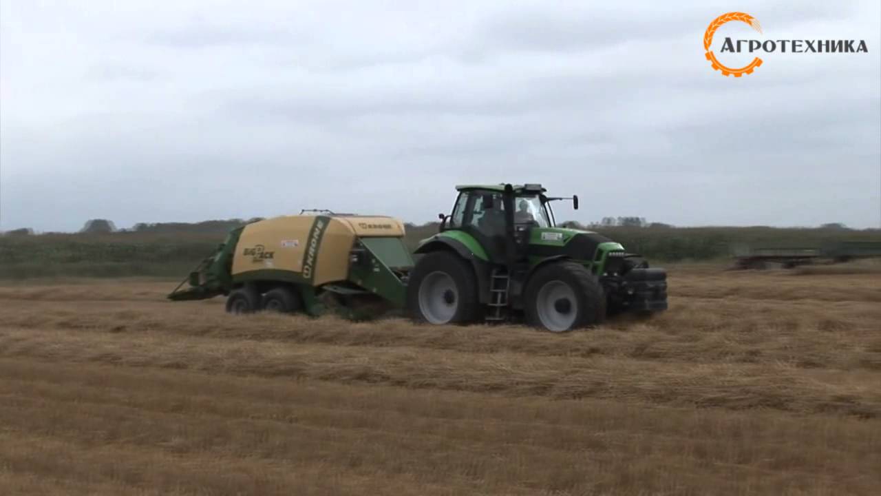 Deutz-Fahr X720 + Krone Big Pack