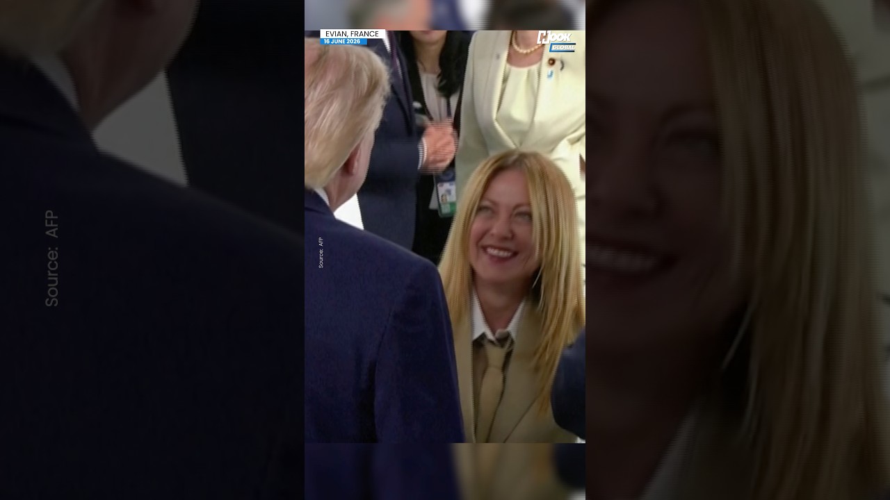 Вирусный момент с Мелони и Трампом на G7 2026