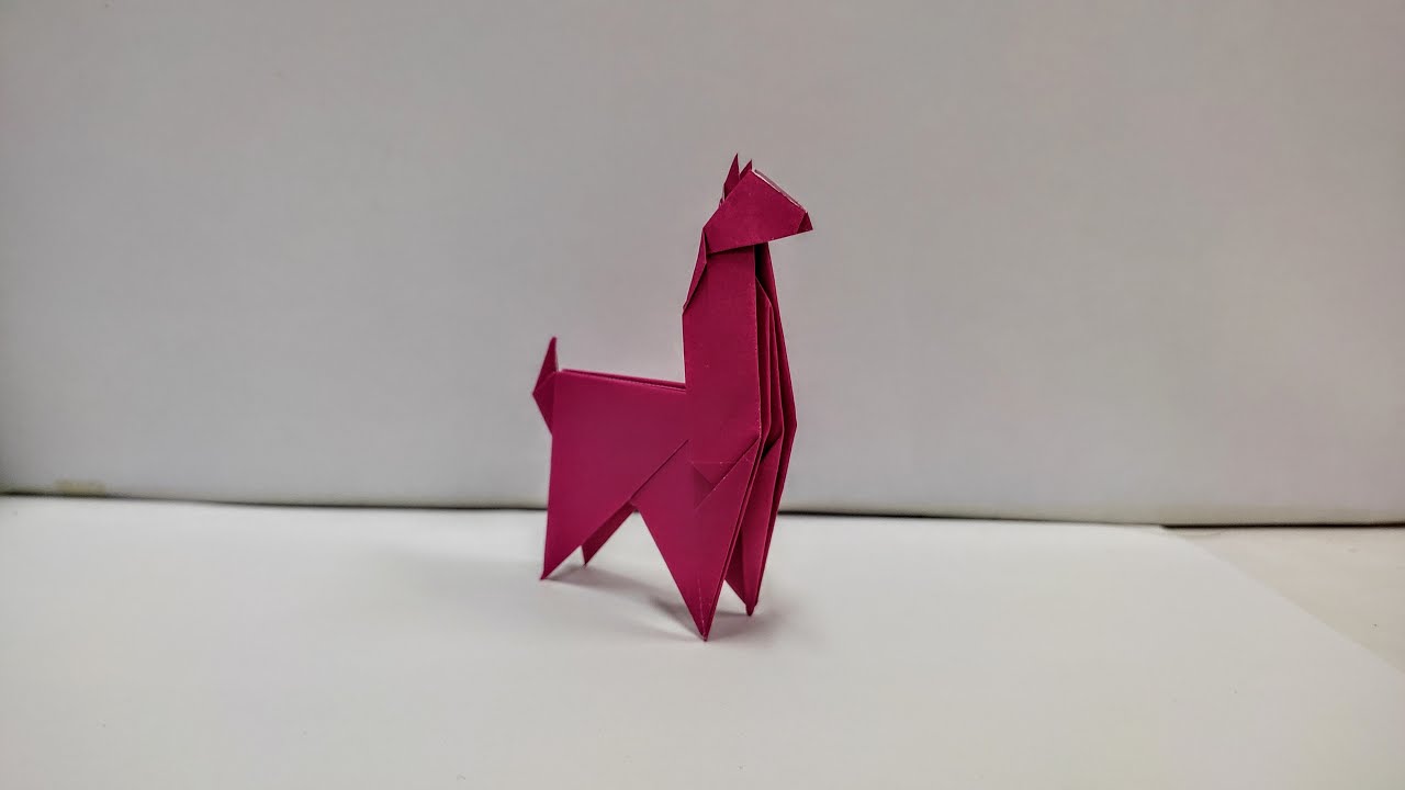 Origami Llama Step By Step | How To Make Llama Easy