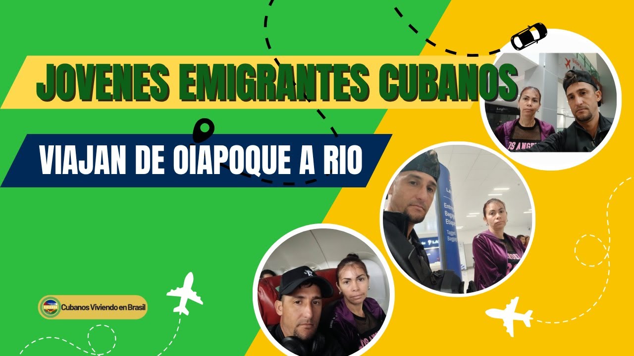 Jovenes Emigrantes cubanos viajan De Oiapoque a Rio #emigrantes #cubanos #emigrarabrasil