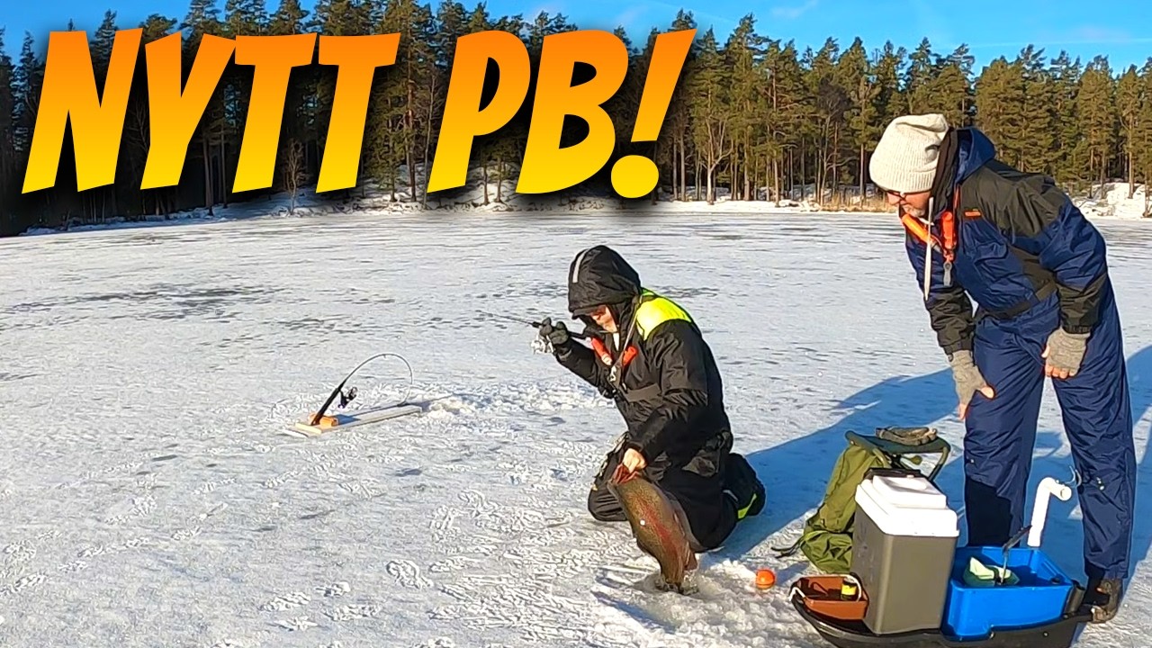 Stor Regnbåge På Pimpel, Nytt PB! | Fiskelycka
