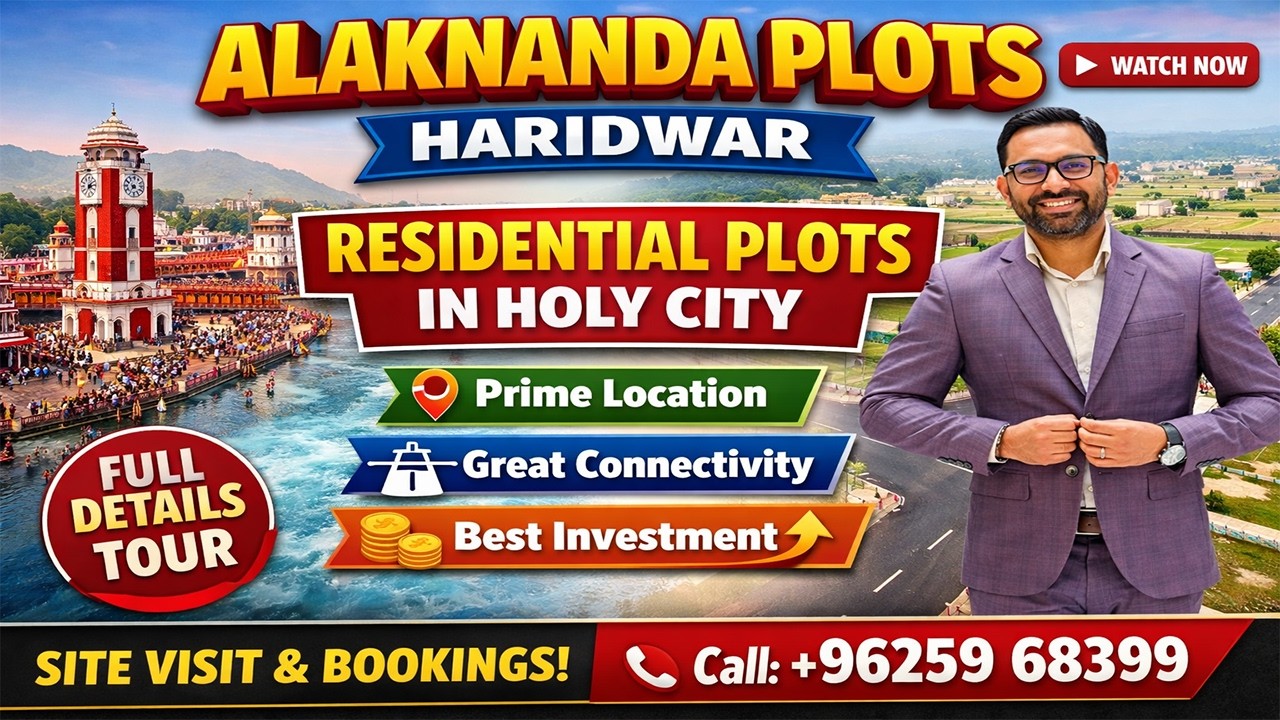 Affordable Plots in Haridwar | Alaknanda Project Full Details | Best Real Estate Investment