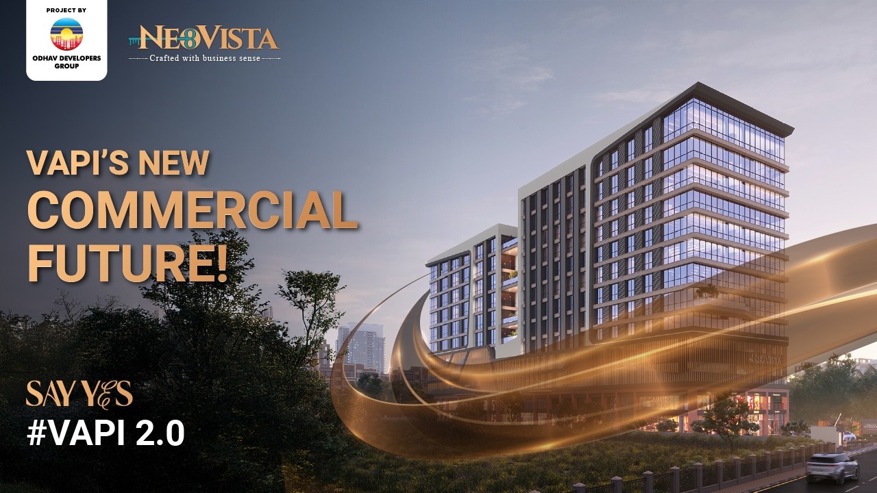 NeoVista Vapi | Premium Commercial Showrooms & Office Spaces | Project Walkthrough