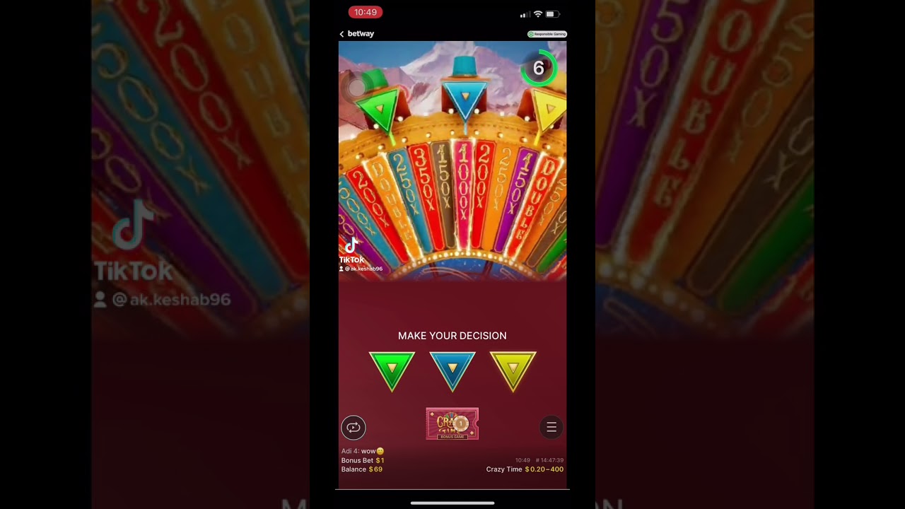 Betway crazy time one of the best games