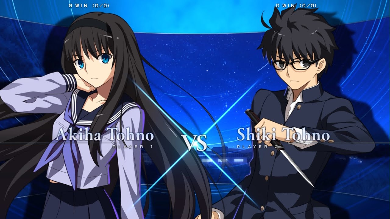 Melty Blood: Type Lumina | Akiha Tohno VS Shiki Tohno