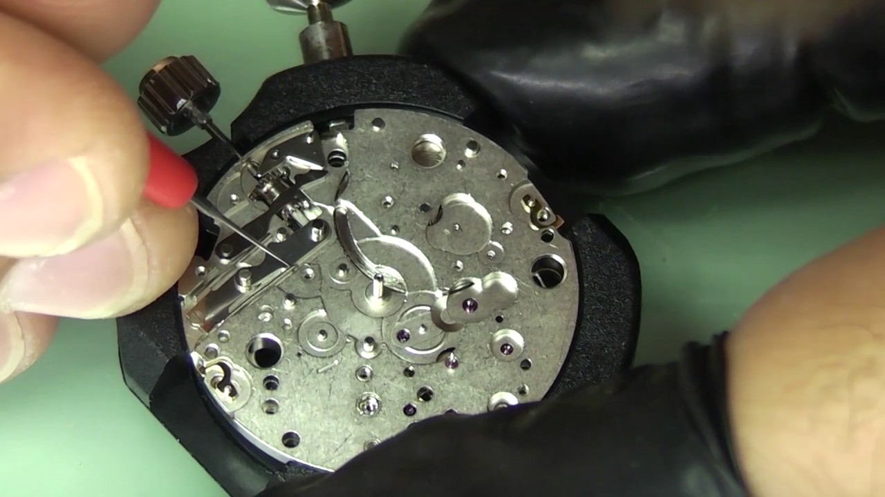 Tag Heuer Aquaracer ETA 7750 Automatic Chronograph Service  Part 2of 3