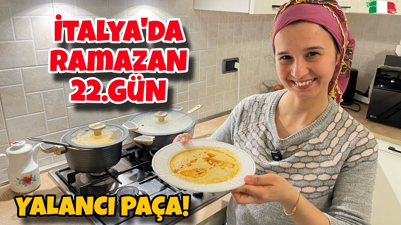 Gurbette Ramazan'ın En Şifalı İftarı! 🌙 Yalancı Paça ve Eşimle Mutfak Sohbetimiz