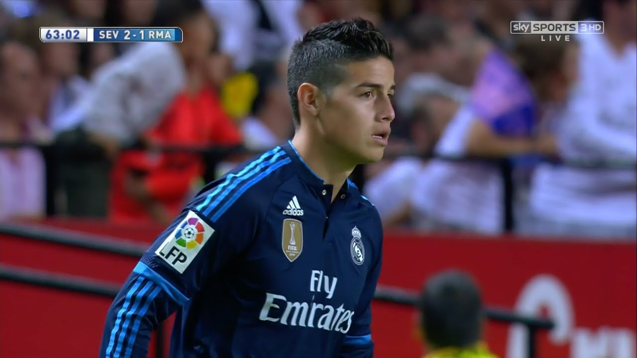 James Rodriguez Vs Sevilla (A) 15-16 HD 1080i by JamesR10™