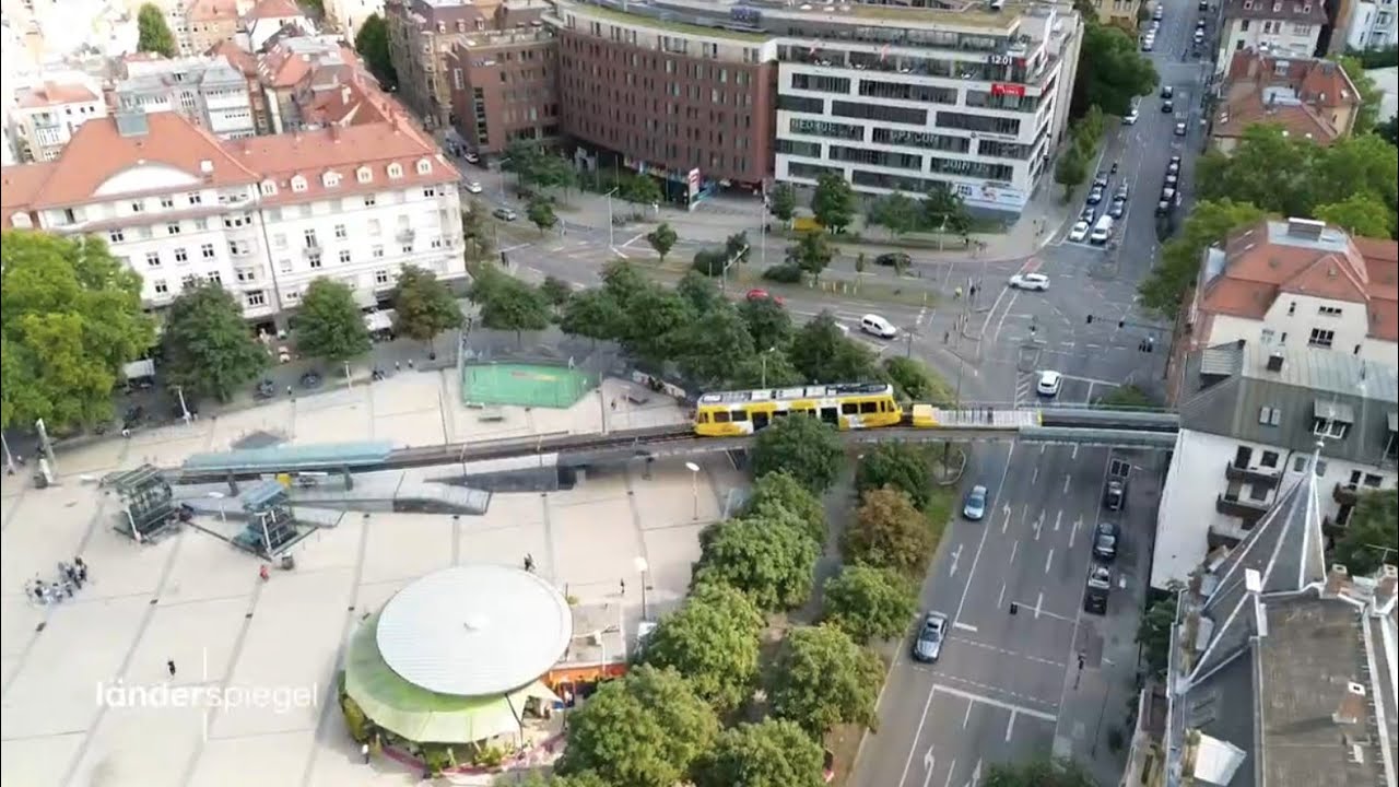 Der Stuttgarter Süden, die Zahnradbahn 