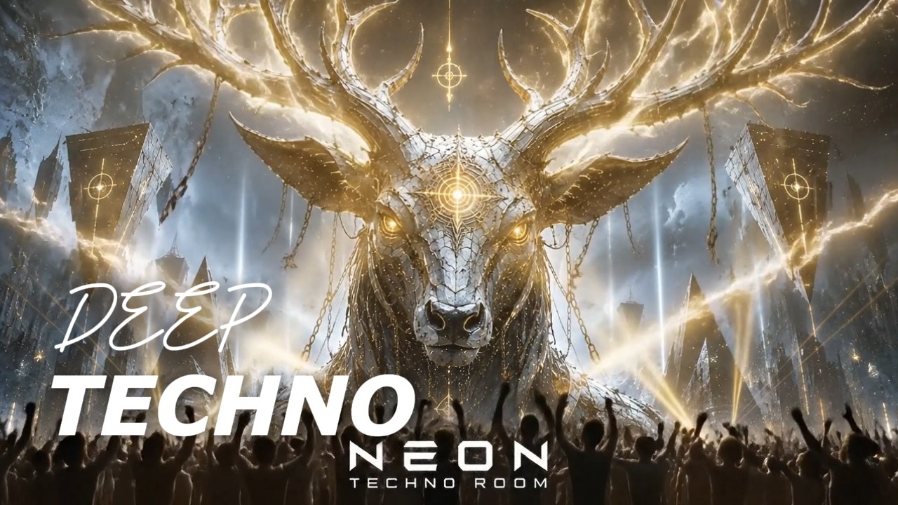 Frozen God Techno Mix 2026 ❄️ Sacred Melodic Techno | Cyber Ritual &bull; Night Drive &bull; Deep Focus