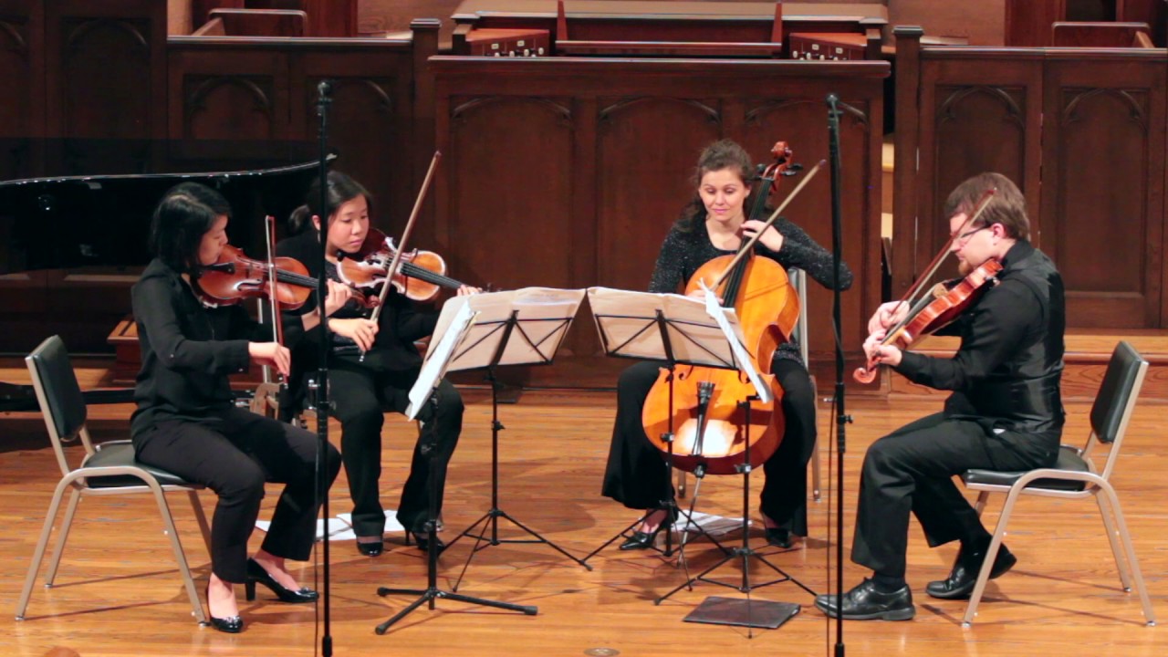 Oceana String Quartet - William Bolcom Graceful Ghost