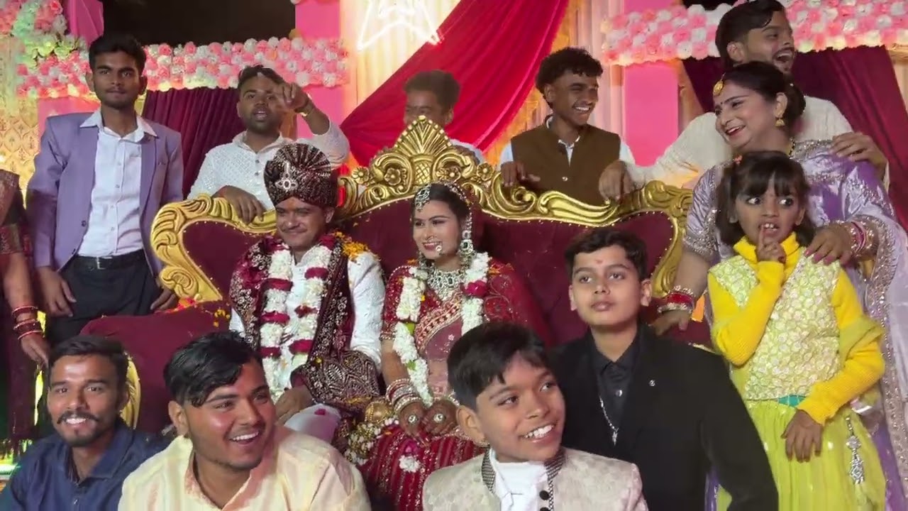 Unnati weds Pransu| Beautiful Jaymala Ceremony ❤️ Unnati Ka Sadi