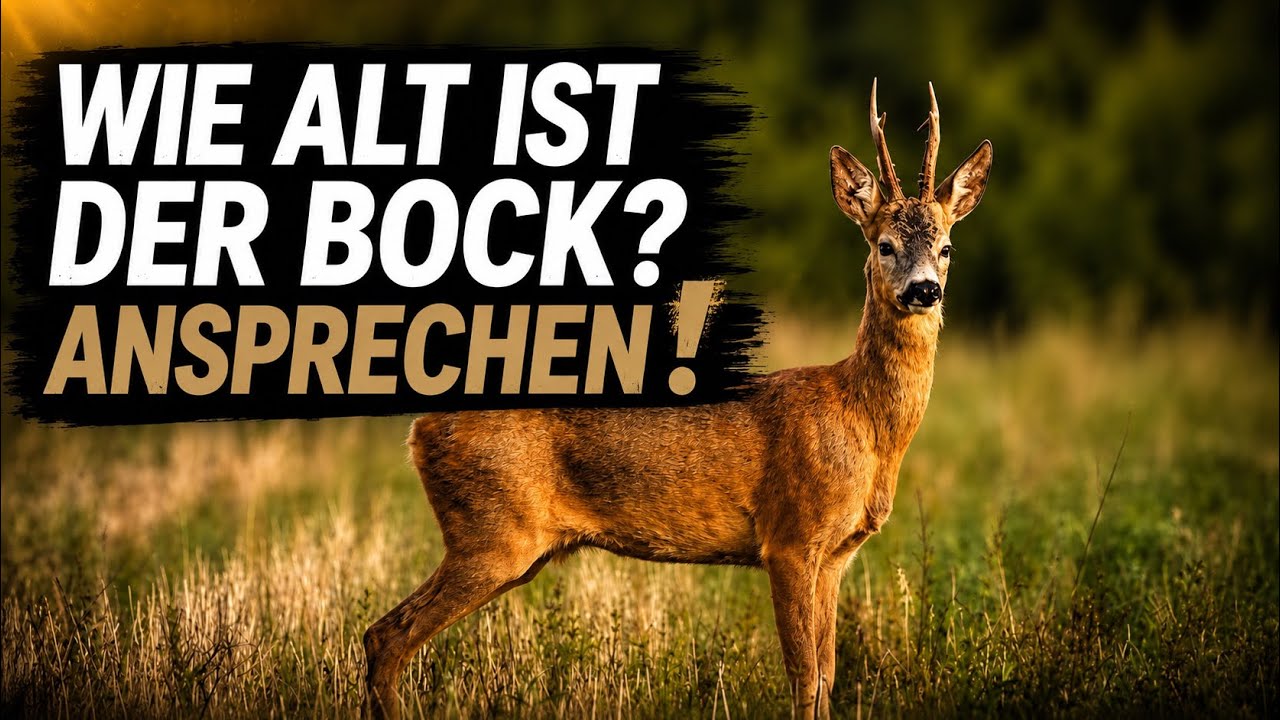 Rehböcke richtig ansprechen! Alt oder jung? - 30 Böcke in 15 Minuten