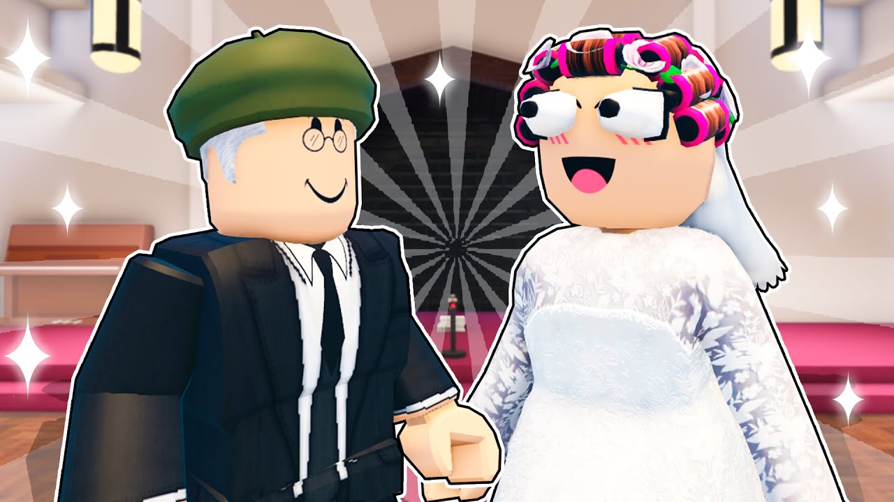 LA ABUELA RITA y EL ABUELO PEPE SE CASAN EN ROBLOX SNAPCHAT!