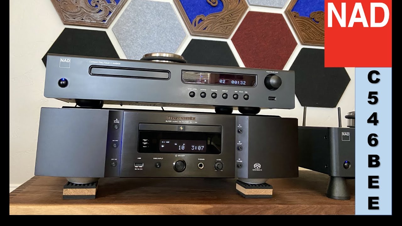 NAD C546BEE: Классический CD-плеер для прослушивания музыки с физических носителей.