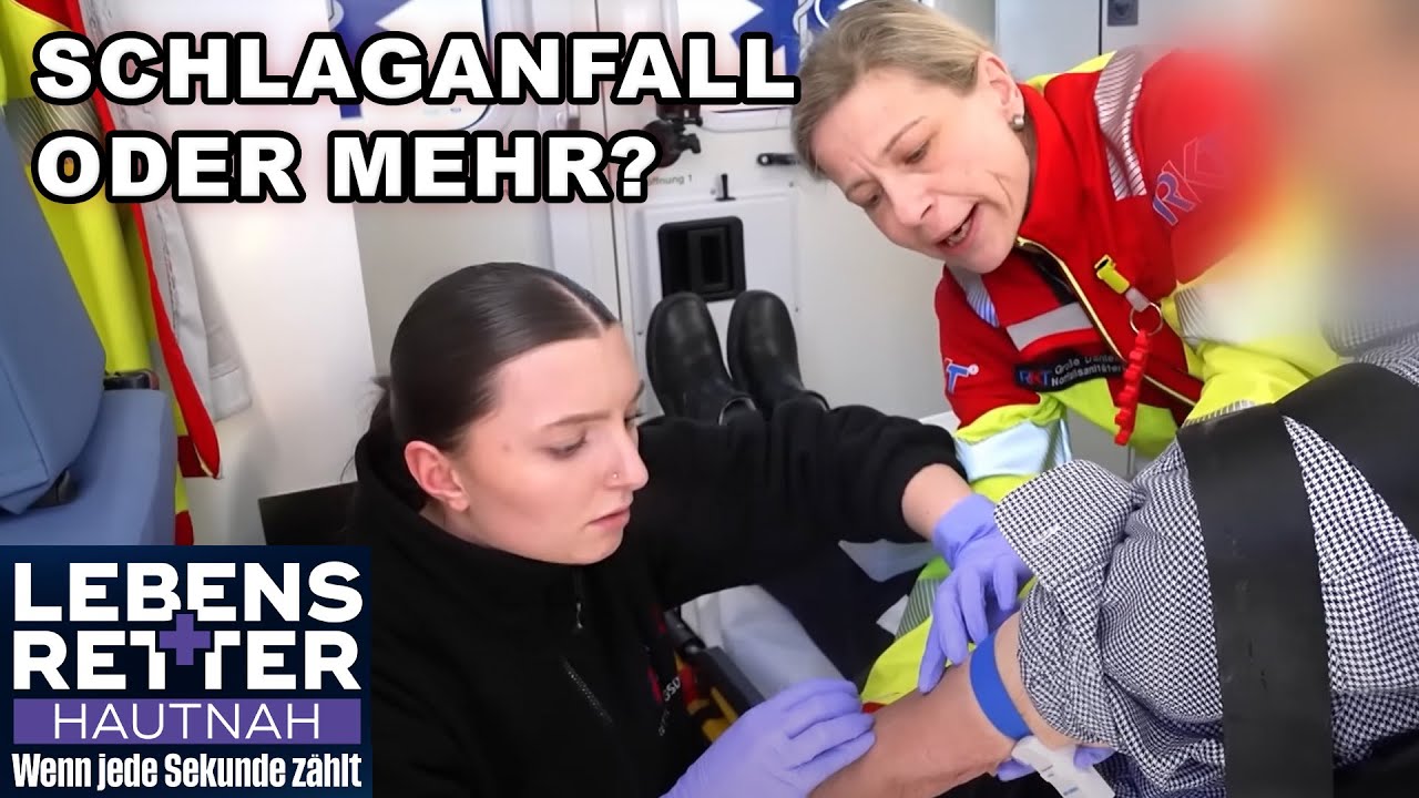Vollgas zum nächsten Notfall: Hat er schon wieder einen Schlaganfall? | Lebensretter hautnah | SAT.1