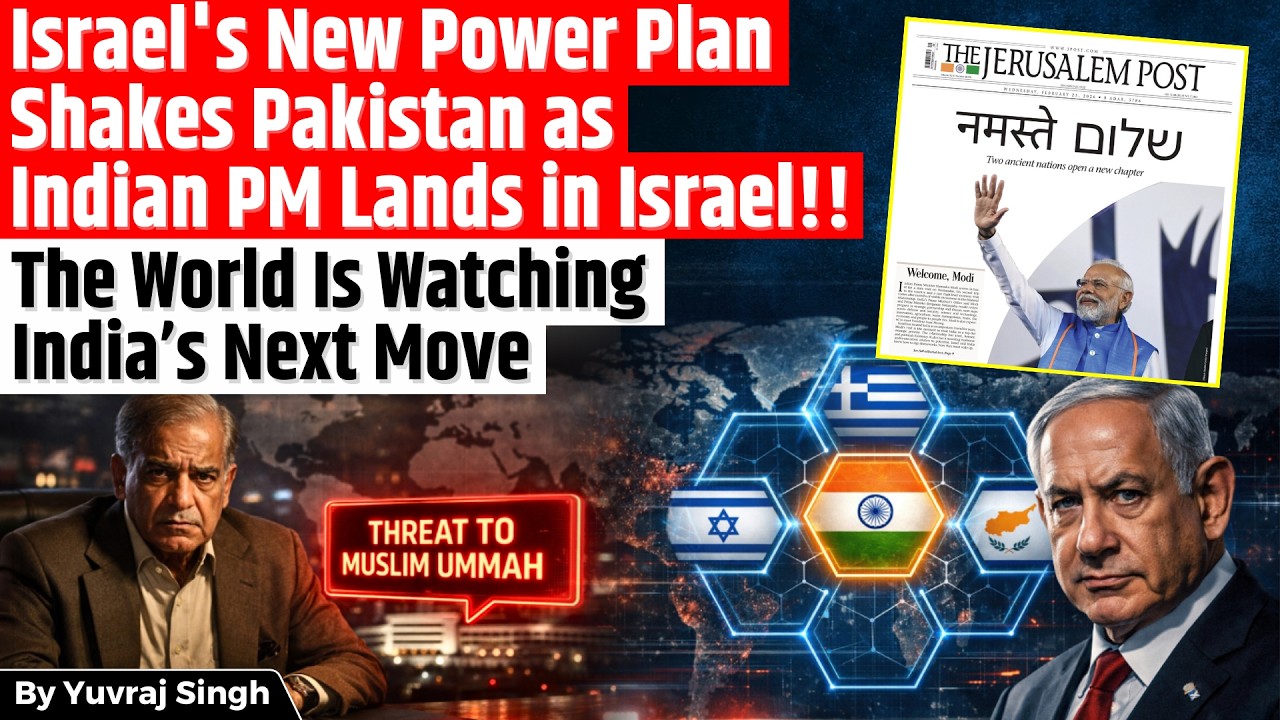 Why Pakistan Fears Israeli PM&rsquo;s Plan as Modi Visits Israel?Will India Join the Hexagon Alliance Now?
