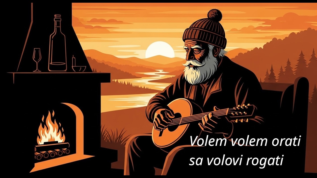Tambure dvožica - Volem orati sa volovi rogati (AUDIO 1976)