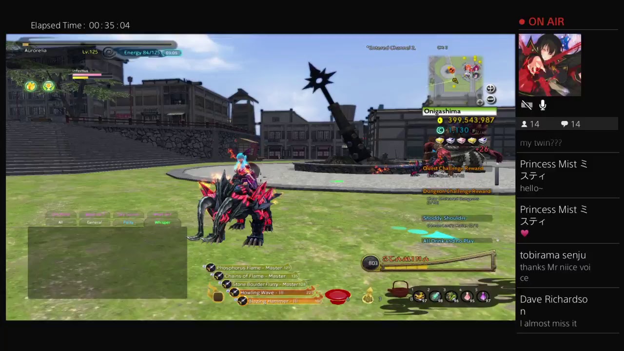 Onigiri- Aurogiri- How to Lv up Ifrit's Stats and Guide.