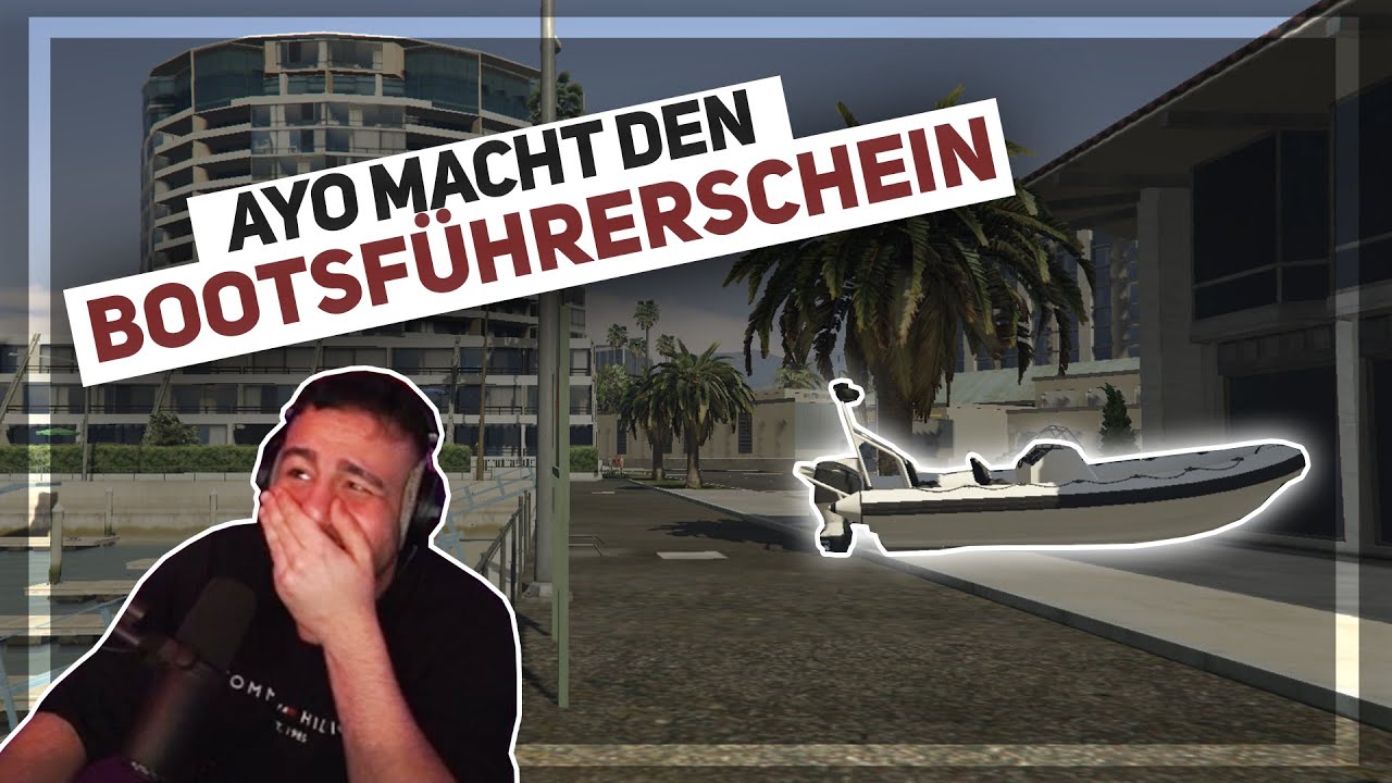 Ayo macht den Bootsführerschein! | Giggand Stream Highlights