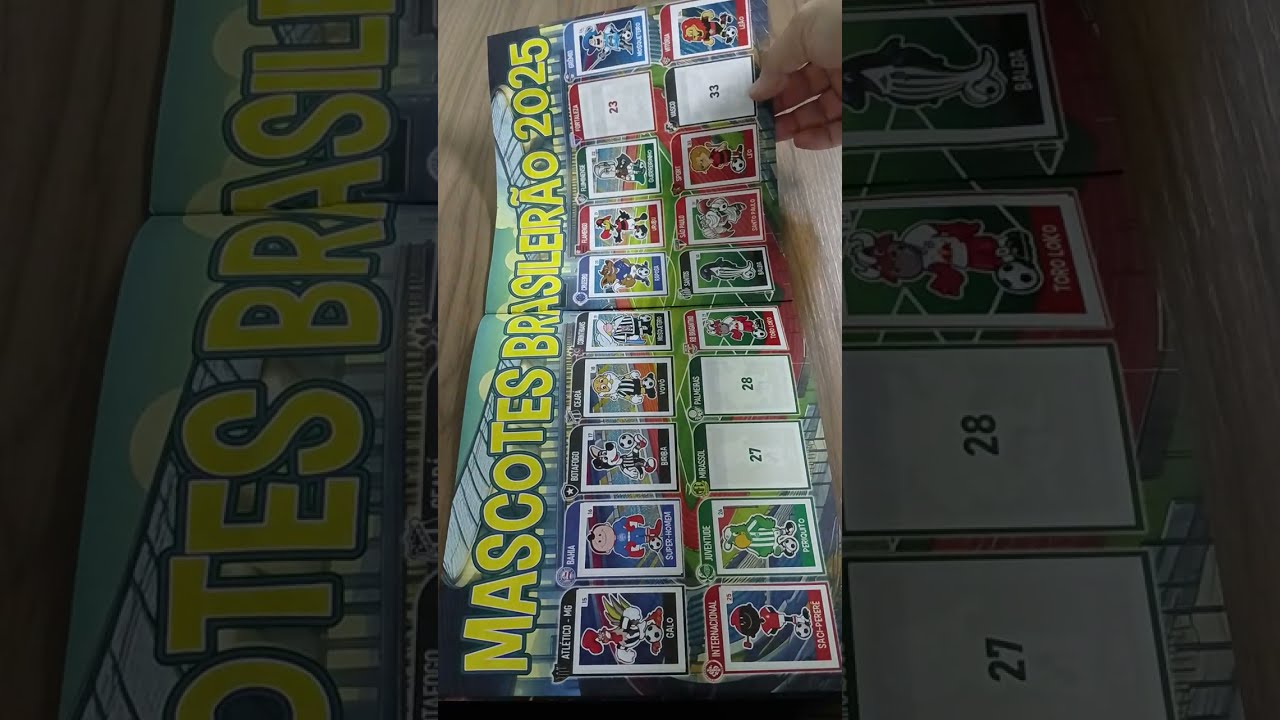Album de Figurinhas e Cards Colecionaveis Brasileirão 2025 Edição Colecionador SE INSCREVE NO CANAL