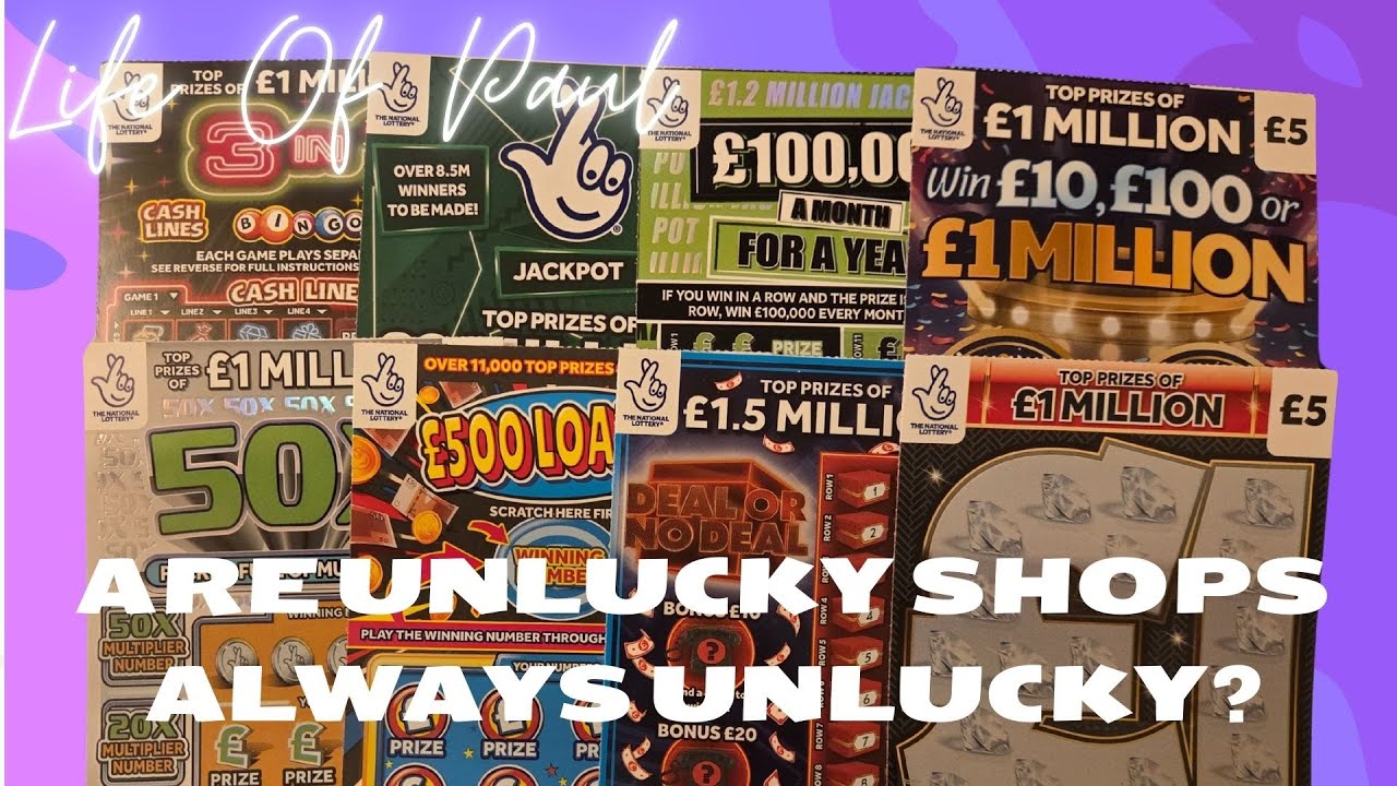 &pound;40 mix of National Lottery scratch cards.