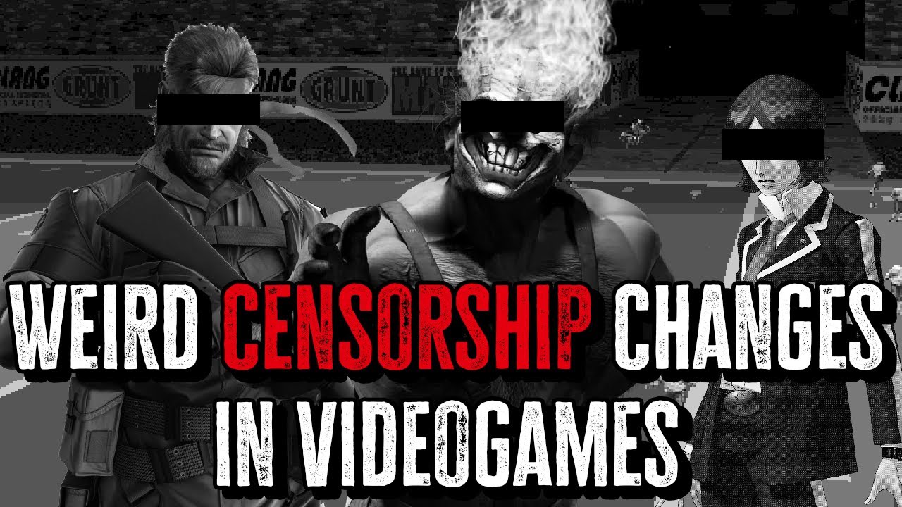 Weird Censorship Changes in Videogames