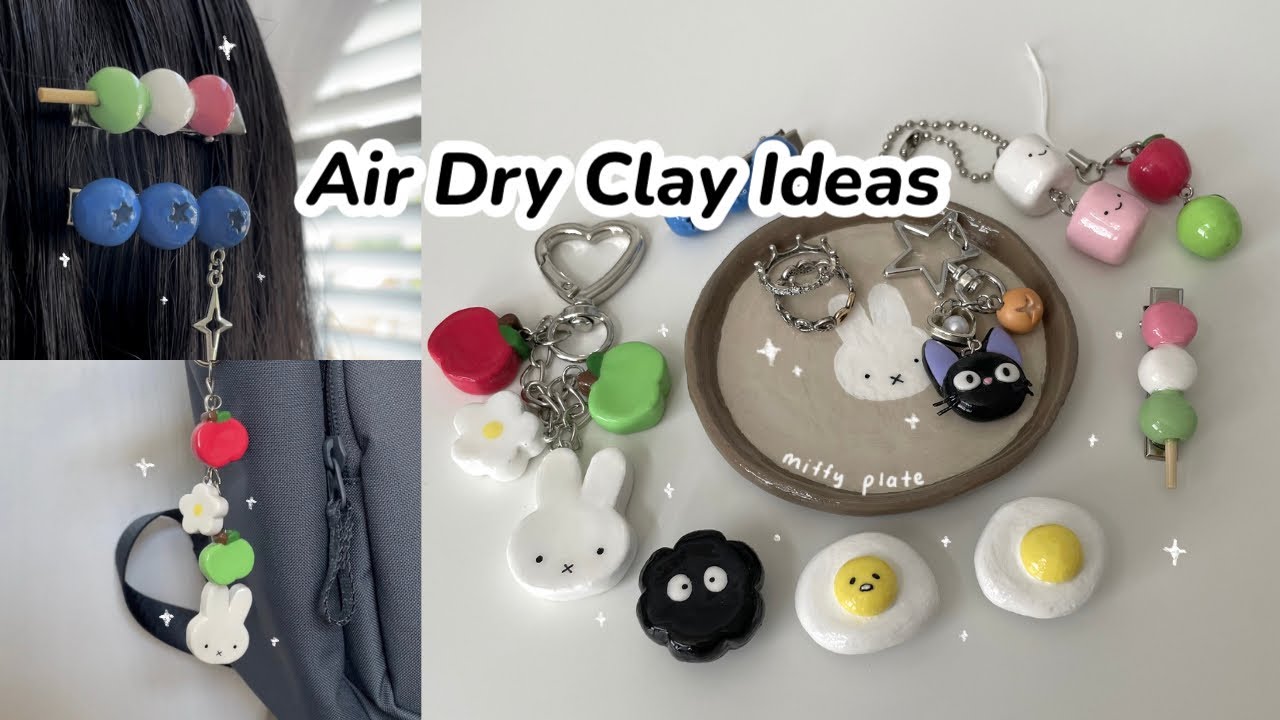 Things to Make with Air Dry Clay (easy clay ideas)