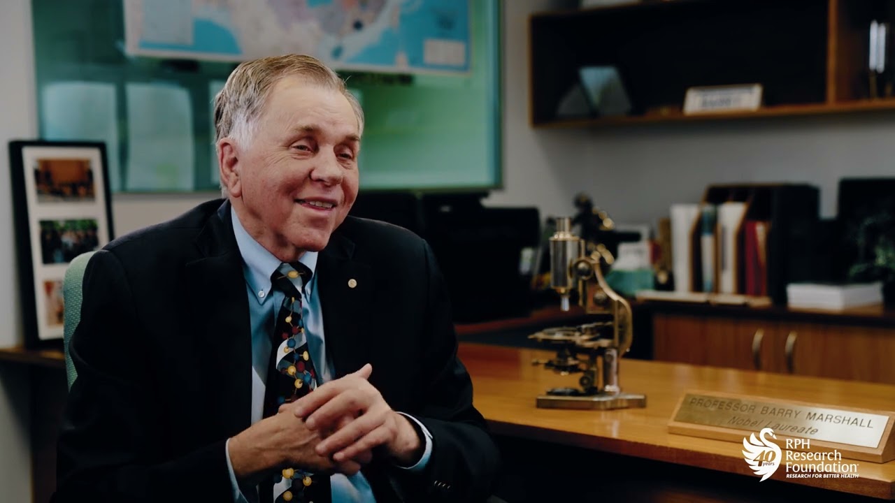 Behind the Nobel Prize | Nobel Laurete Professor Barry Marshall AC | RPH Research Foundation