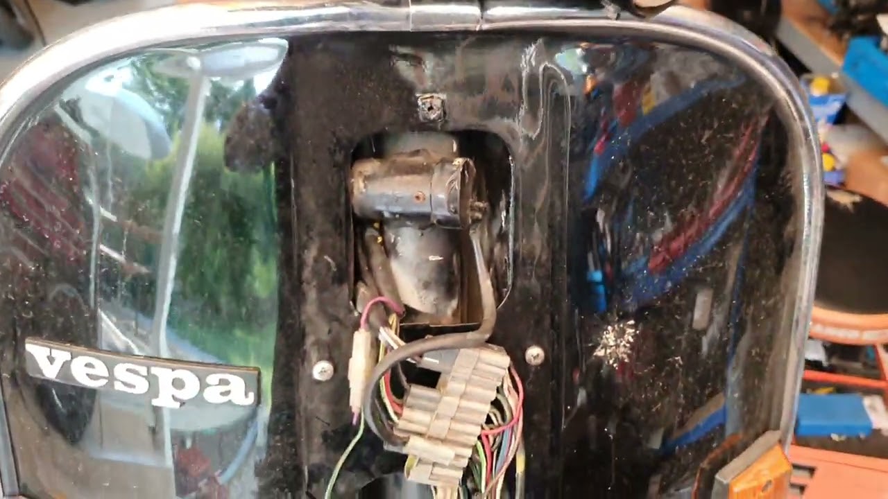 Vespa PX Lusso - Absteller Zündung / Massekabel defekt