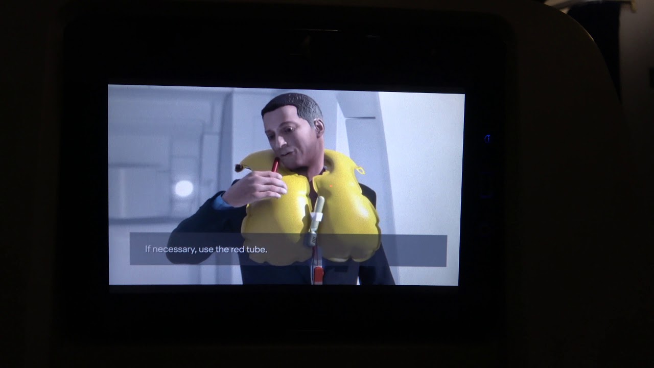 Lufthansa Airbus A330-300 Safety Video German Arabic
